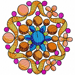 Flowers Embroidery Design 8